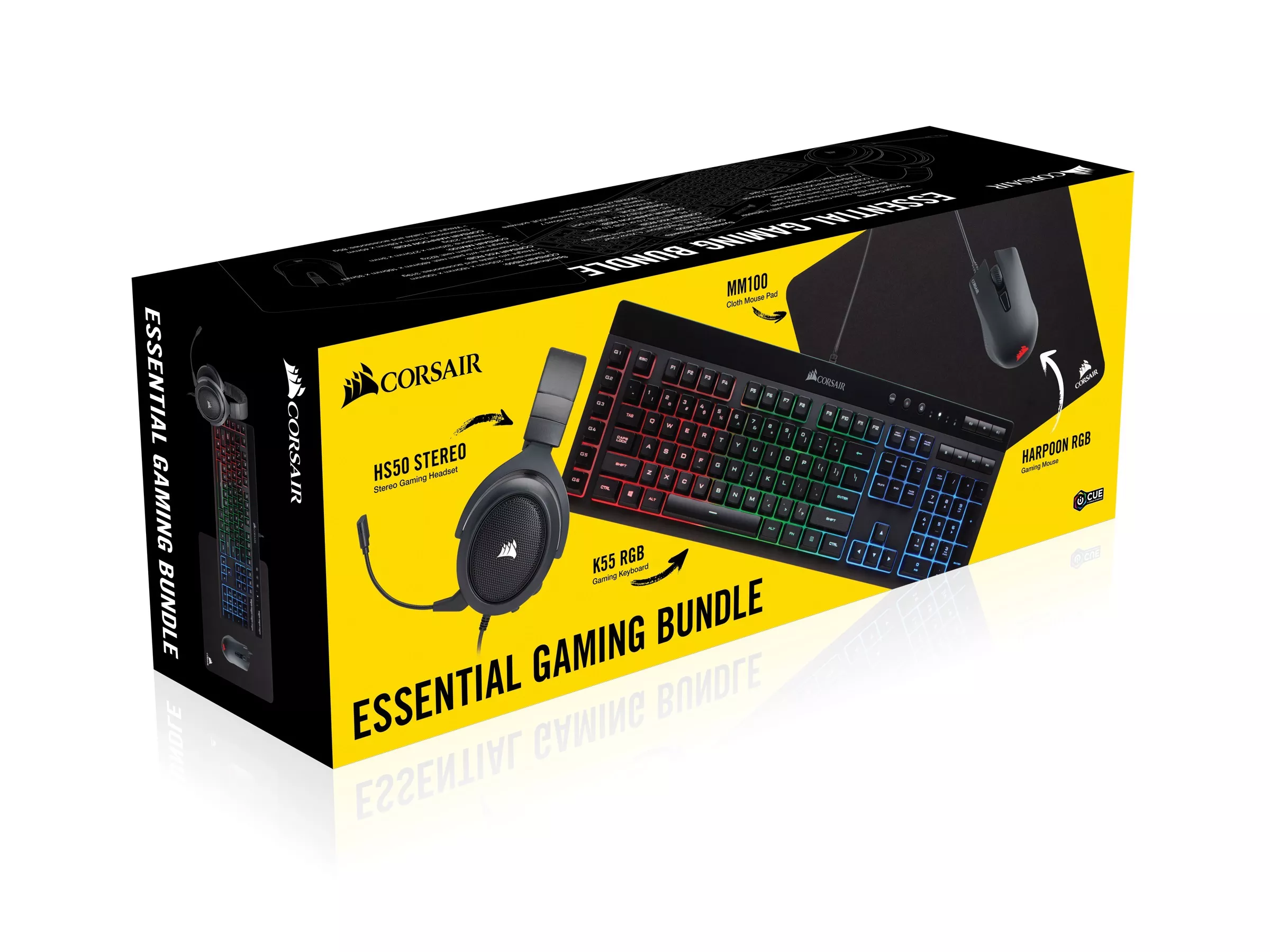 Combo phím chuột tai nghe Corsair ESSENTIAL GAMING BUNDLE
