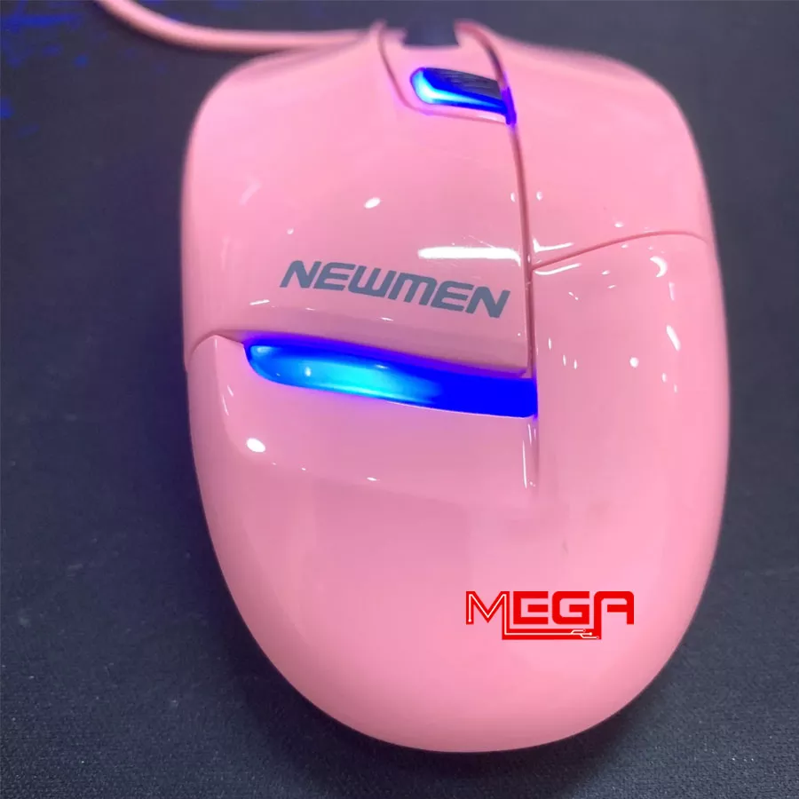 Chuột Newmen G10+ USB for Gaming Hồng