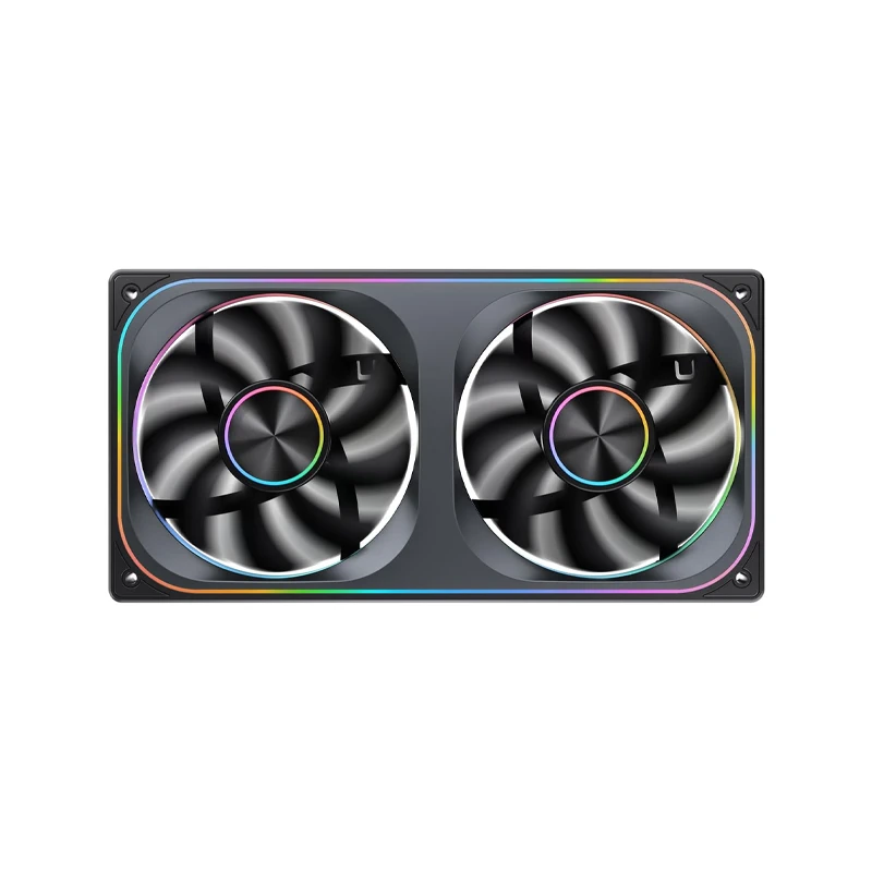 Fan Case JONSBO ZA-240BR BLACK LED ARGB infinity- Fan Ngược