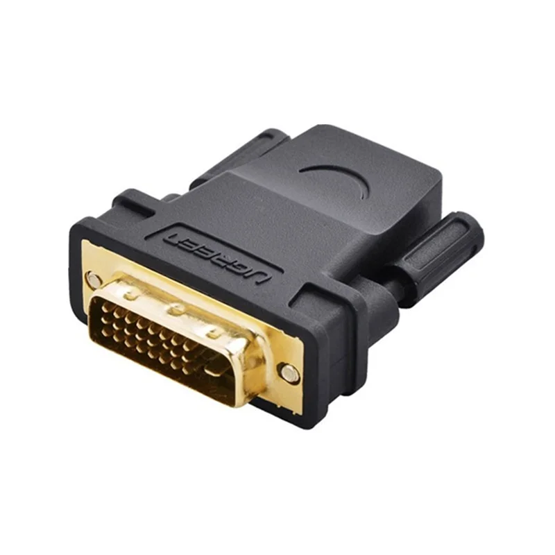 Đầu chuyển đổi DVI -D dương sang HDMI âm Ugreen 20124