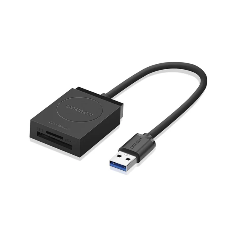 Đầu đọc thẻ nhớ USB 3.0 hỗ trợ SD-TF dài 15cm Ugreen 20250