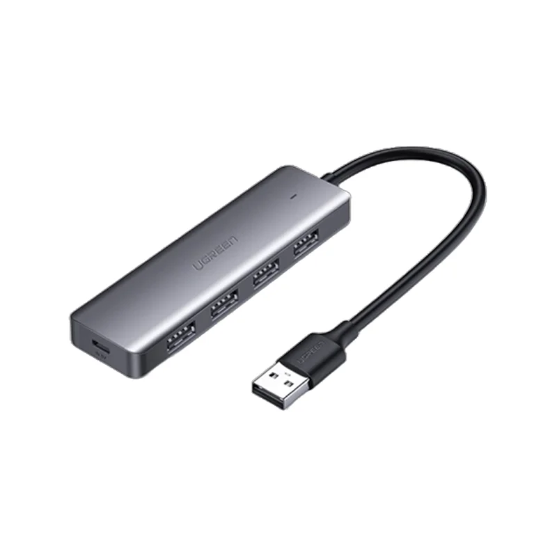 Bộ chia Hub 4 cổng USB 3.0 hỗ trợ cấp nguồn USB-C