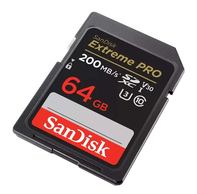 Thẻ nhớ 64GB SDXC SanDisk Extreme Pro U3 V30 200MB-s SDSDXXU-064G-GN4IN