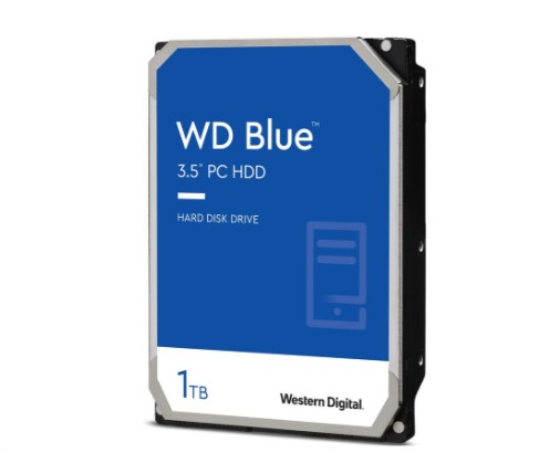 HDD PC 1TB WD Blue Sata 3 5400RPM 64MB WD10EARZ