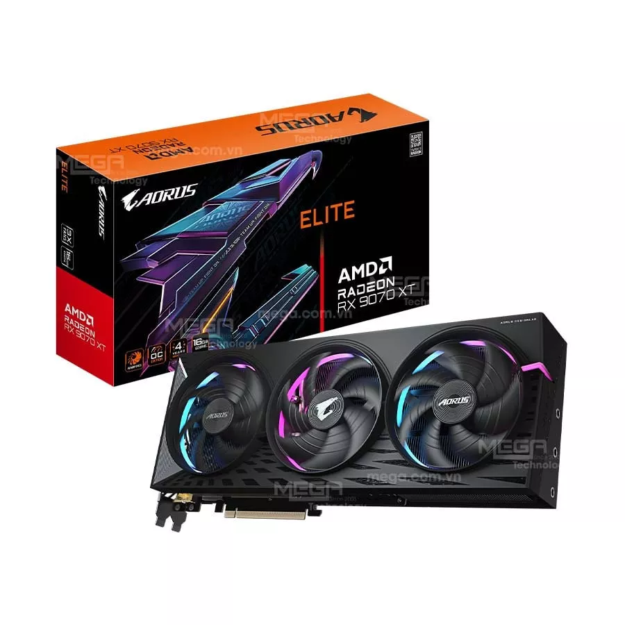 Vga Gigabyte Aorus Radeon RX 9070 XT 16G Elite