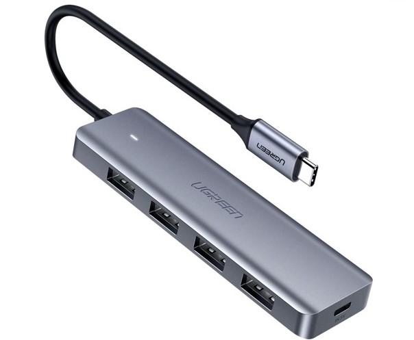 Bộ chia Type C 4 cổng USB 3.0 Hub -  4 cổng Ugreen 70336