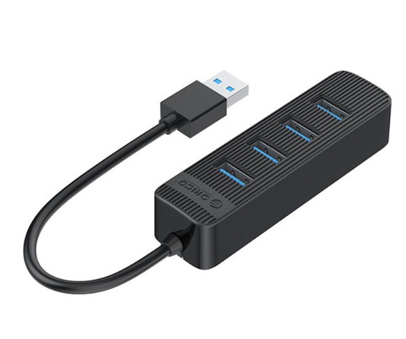 Bộ chia Orico USB HUB 4 cổng USB 3.0 TWU3-4A-BK