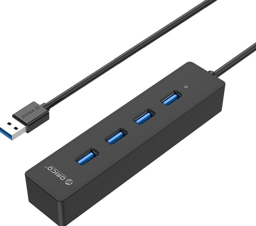 Bộ chia Orico USB HUB 4 cổng USB 3.0 W8PH4-U3-BK