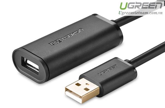 Cáp USB nối dài 2.0 5M có chip IC Ugreen 10319