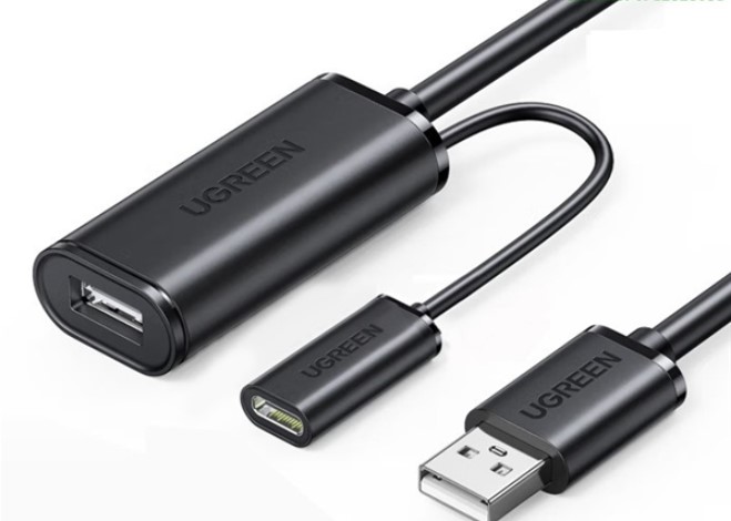 Cáp USB nối dài 2.0 25M có chip IC Ugreen 10325