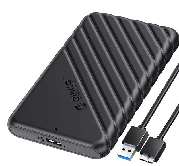 HDD Box ổ cứng Orico-25PW1-U3-BK USB 3.0 Màu đen