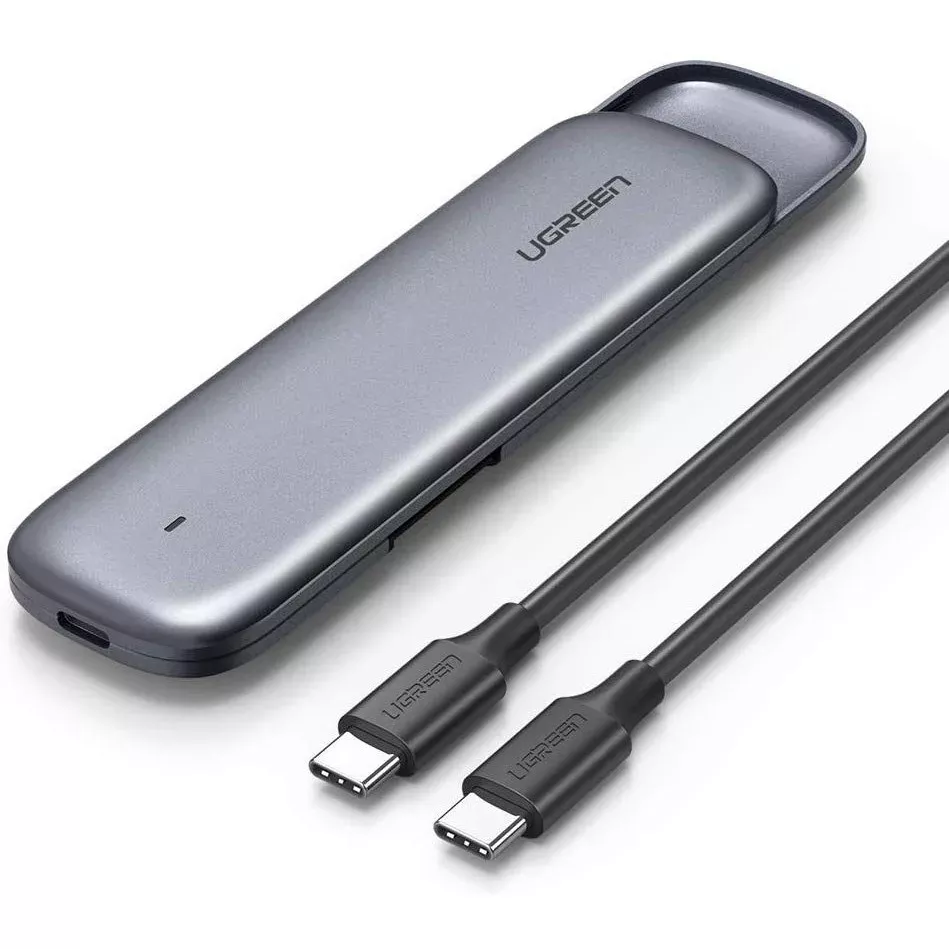 Thiết bị ổ cứng M2 kết nối Sata B-Key qua cổng USB Ugreen 60355