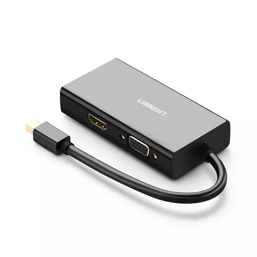 Cáp chuyển Mini DisplayPort sang HDMI+ VGA+ DVI Ugreen 20418