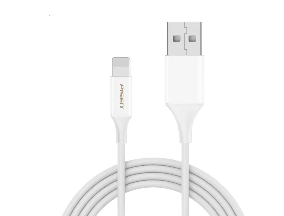 Cáp sạc Pisen Lightning Fast 1000mm dùng cho Apple AL05-1000