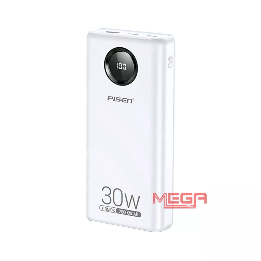 Sạc dự phòng Pisen Quick Power Cube 30W 20000mAh
