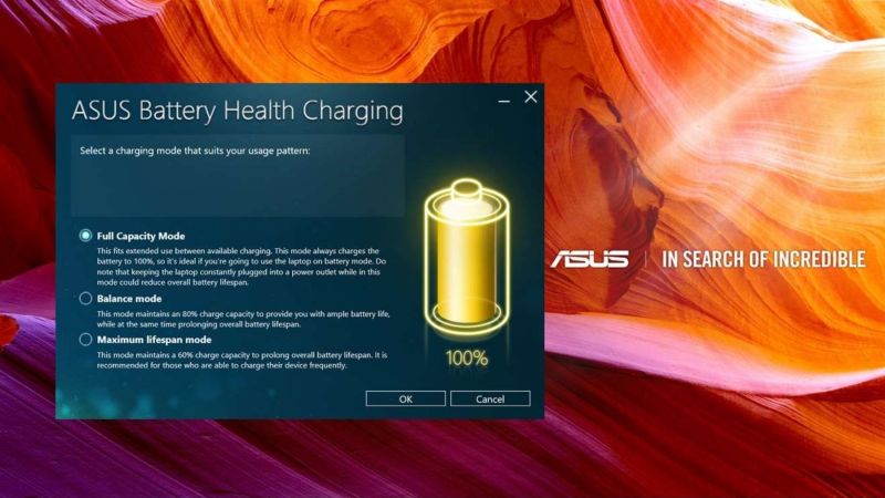Asus Battery Health Charging